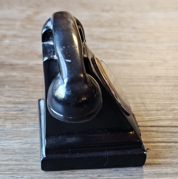 Rare Vintage Collectible Fossil Miniature Phone Clock - Picture 5 of 13